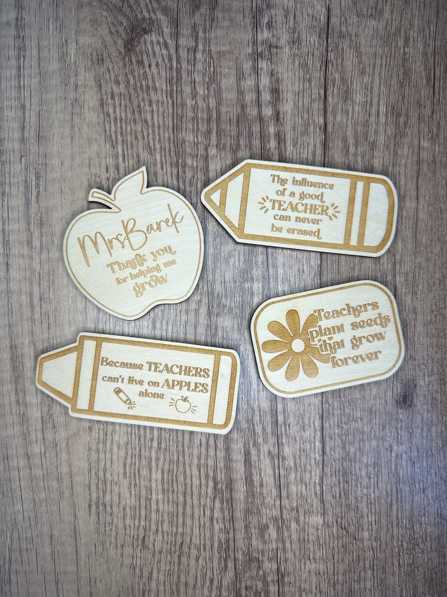 Personalized Teacher Magnets