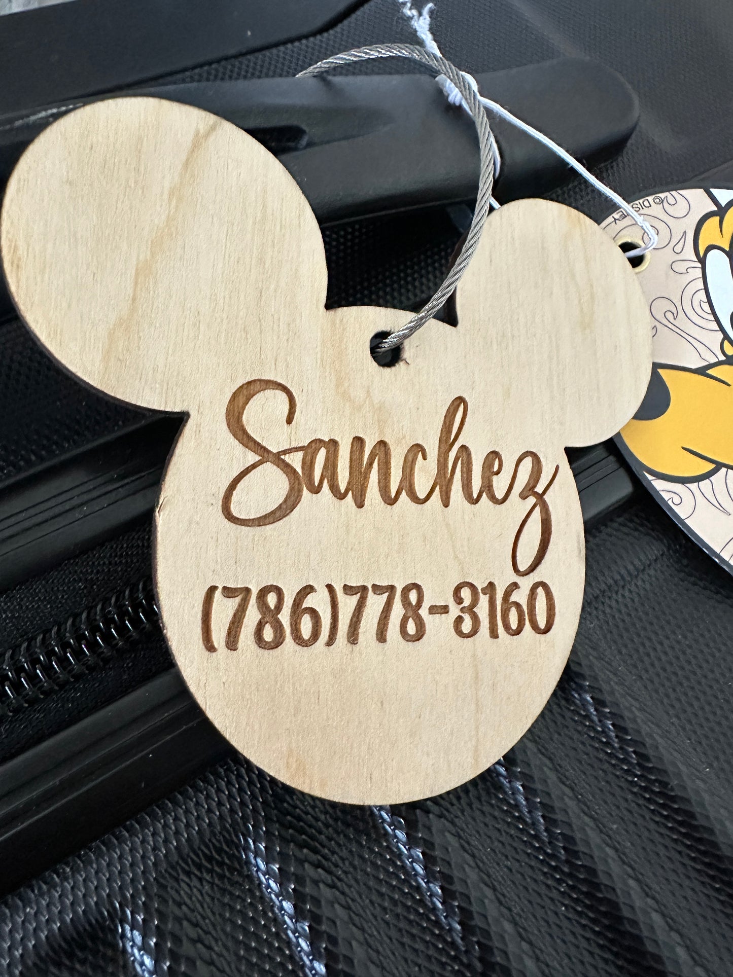 Inspired Disney luggage tags